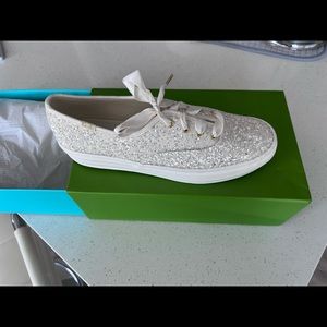 keds x kate spade new york triple glitter sneakers